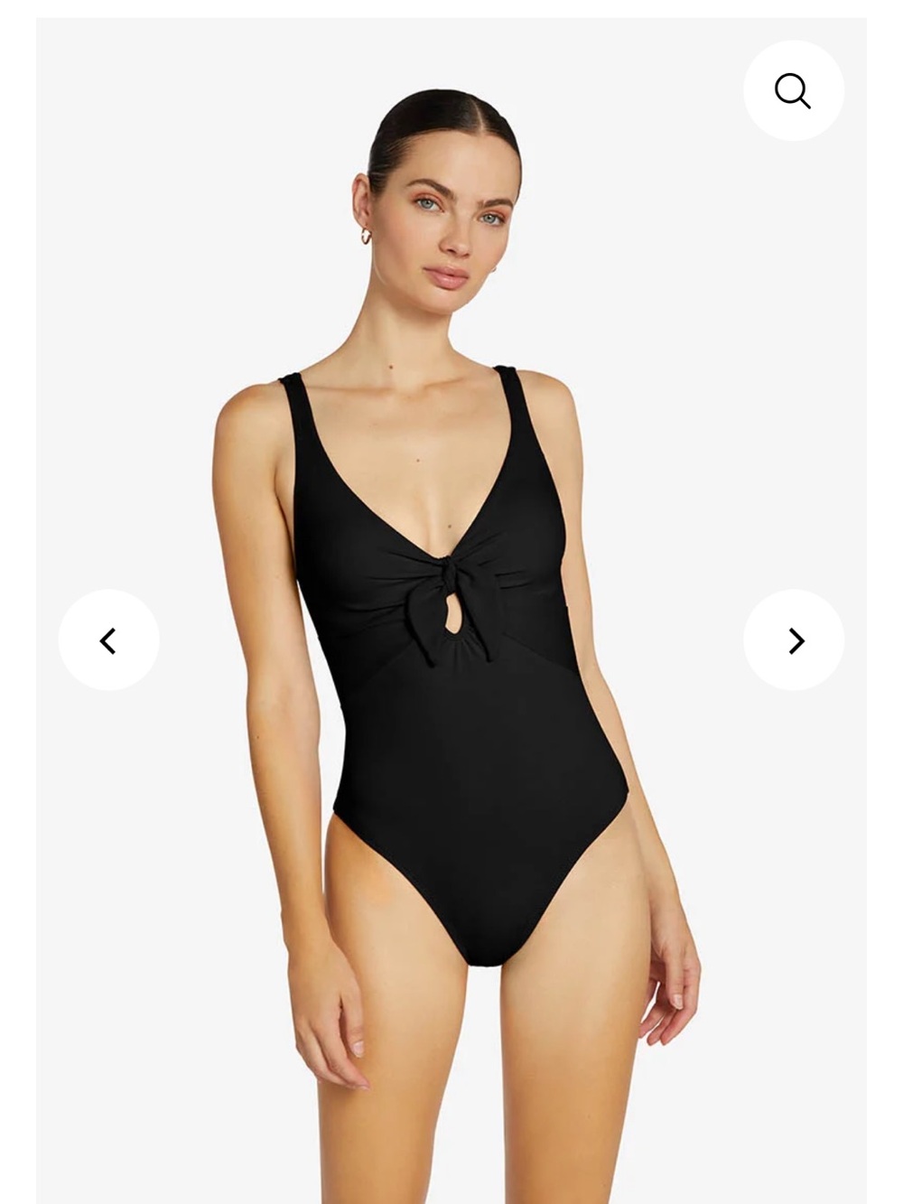 Robin piccone AVA KNOT UNDERWIRE ONE PIECE